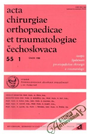 Acta chirurgiae orthopaedicae et traumatologiae čechoslovaca 1-6/1988 - Kolektív autorov