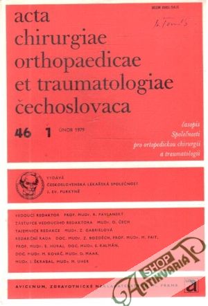 Acta chirurgiae orthopaedicae et traumatologiae čechoslovaca 1/1979 - Kolektív autorov