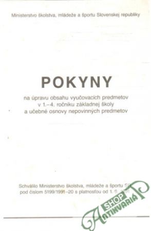 Pokyny - Kolektív autorov