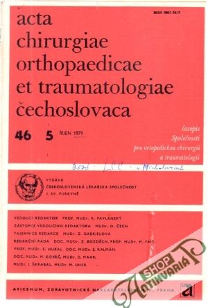 Acta chirurgiae orthopaedicae et traumatologiae čechoslovaca 5/1979 - Kolektív autorov