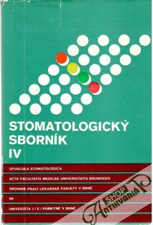 Stomatologický sborník IV. - Cecava Jan