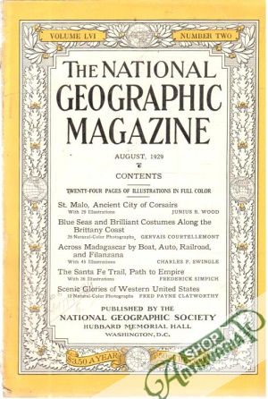 The national geographic magazine 8/1929 - Kolektív autorov