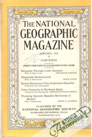 The national geographic magazine 1/1931 - Kolektív autorov
