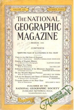 The national geographic magazine 3/1931 - Kolektív autorov