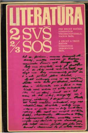 Literatúra pre 2. ročník SVŠ, 2/3 SOŠ - Gašparík Mikuláš