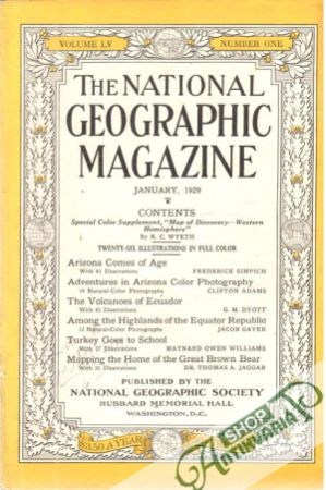 The national geographic magazine 1/1929 - Kolektív autorov