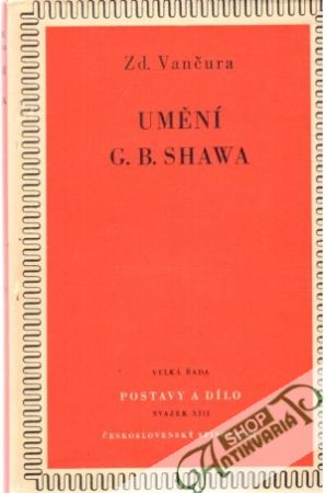 Umění G. B. Shawa - Vančura Zd.