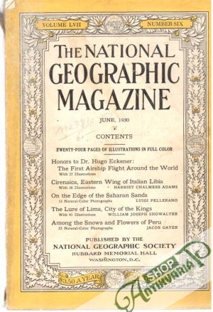 The national geographic magazine 6/1930 - Kolektív autorov