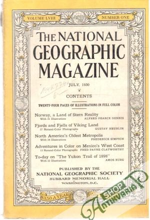 The national geographic magazine 7/1930 - Kolektív autorov