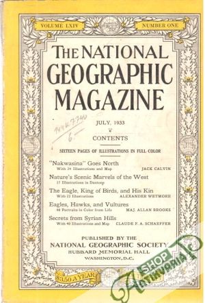 The national geographic magazine 7/1933 - Kolektív autorov