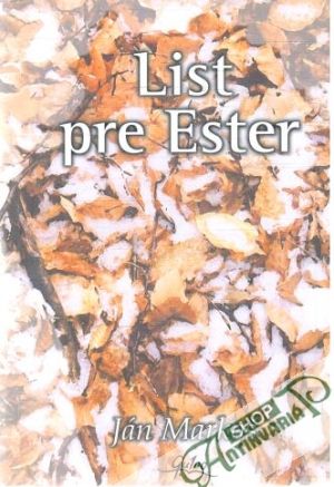 List pre Ester - Markoš Ján