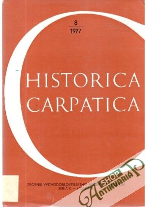 Historica carpatica 8/1977 - Kolektív autorov
