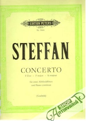 Concerto f-Dur - Steffan J. A.