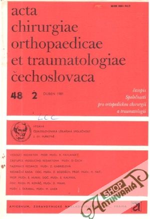 Acta chirurgiae orthopaedicae et traumatologiae čechoslovaca 2/1981 - Kolektív autorov