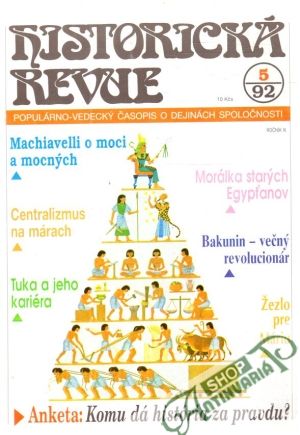 Historická revue 5/1992 - Kolektív autorov