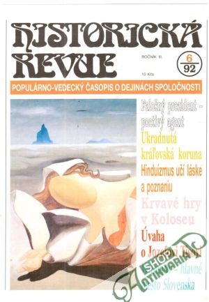 Historická revue 6/1992 - Kolektív autorov