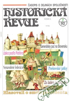 Historická revue 7/1992 - Kolektív autorov