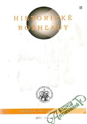 Historické rozhľady II. - Kolektív autorov