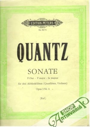 Sonate - Quantz