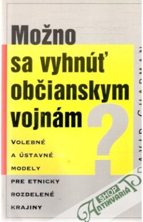 Možno sa vyhnúť občianskym vojnám? - Chapman David