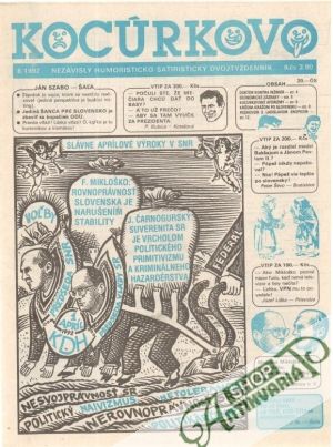 Kocúrkovo č.8/1992 - Kolektív autorov