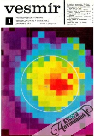 Vesmír 1/1985 - Kolektív autorov