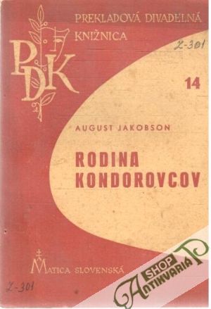 Rodina Kondorovcov - Jakobson August
