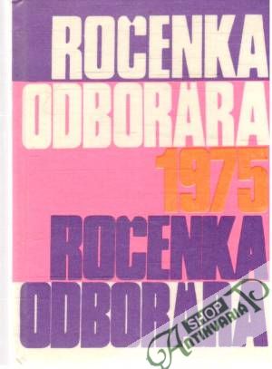 Ročenka odborára 1975 - Kolektív autorov
