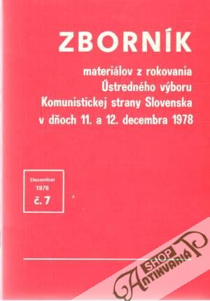 Zborník materiálov z rokovania - Kolektív autorov