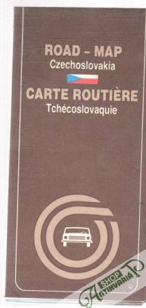 Road - map Czechoslovakia - Kolektív autorov