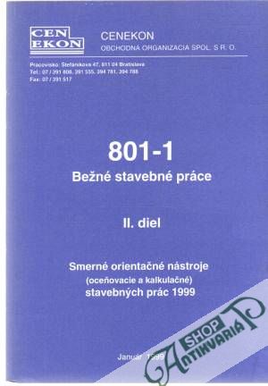 Bežné stavebné práce II. diel - Kolektív autorov