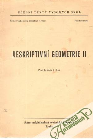 Deskriptivní geometrie II. - Urban Alois