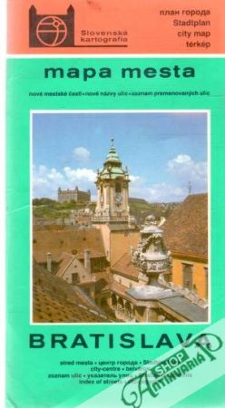 Bratislava - mapa mesta - Kolektív autorov