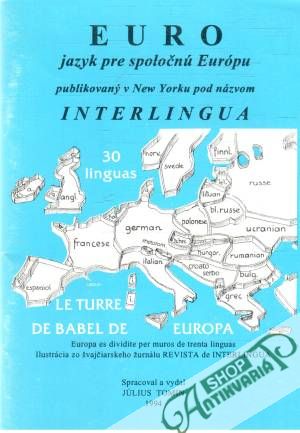 Euro - jazyk pre spoločnú Európu - Tomin Július
