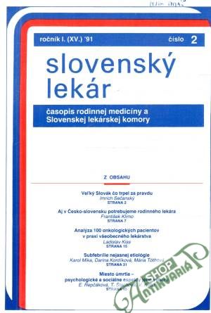 Slovenský lekár 2/91 - Klimo František a kolektív