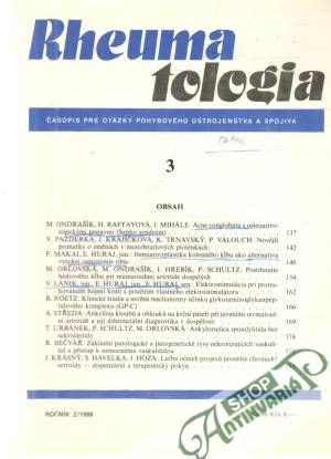 Rheumatologia 3/1988 - Siťaj Štefan