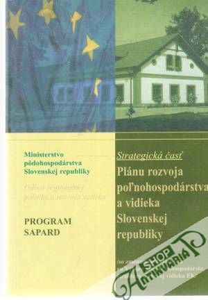 Program Sapard - strategická časť - Kolektív autorov