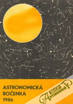 Astronomická ročenka 1986 - Pittich Eduard