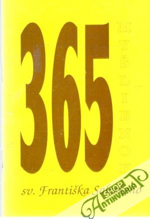 365 myšlienok sv. Františka Saleského - Kolektív autorov