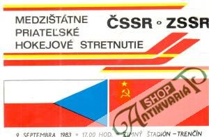 Medzištátne priateľské hokejové stretnutie - Kolektív autorov