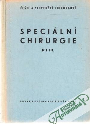 Speciální chirurgie III. - Pačes Václav a kolektív