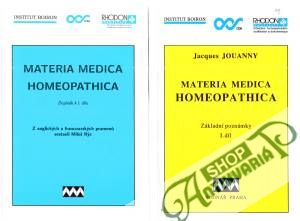 Materia medica homeopathica I.díl + doplněk - Jouanny Jacques, Rýc Miloš