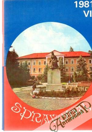 Spravodaj Bardejov VII/1981 - Pillár Ondrej
