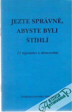 Jezte správně, abyste byli štíhlí - Kolektív autorov