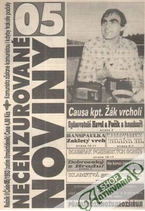 Necenzurované noviny 05/1993 - Kolektív autorov