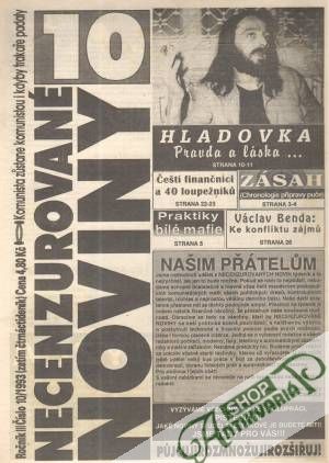 Necenzurované noviny 10/1993 - Kolektív autorov