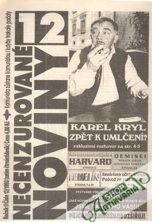 Necenzurované noviny 12/1993 - Kolektív autorov