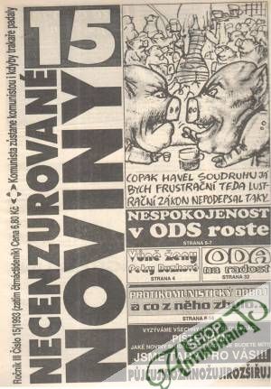 Necenzurované noviny 15/1993 - Kolektív autorov