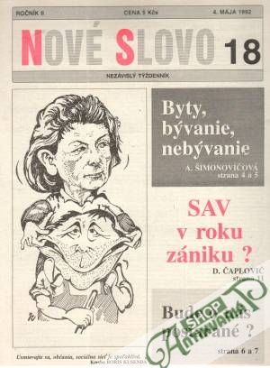Nové slovo 18/1992 - Kolektív autorov
