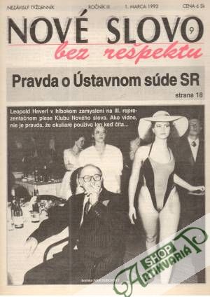Nové slovo bez rešpektu 9/1993 - Kolektív autorov